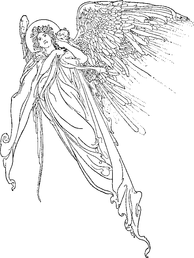 free religious angel clipart - photo #44