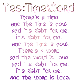 Yes:TimeWord