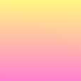 yellow to pink