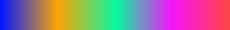 multi-colored gradient sample