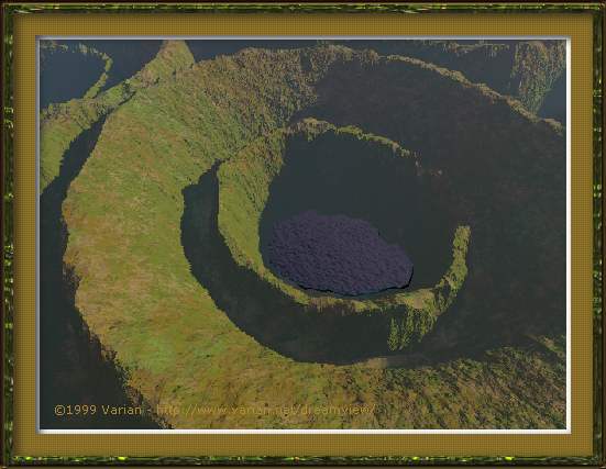 Candleholder Crater Basin